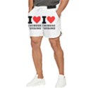 I love Chinese cuisine Men s Runner Shorts View3