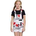 I love Chinese cuisine Kids  Short Overalls View1