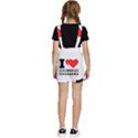 I love Chinese cuisine Kids  Short Overalls View4