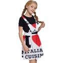 I love Italian cuisine Kids  Apron Dress View3