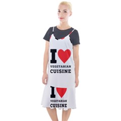 I Love Vegetarian Cuisine  Camis Fishtail Dress by ilovewhateva