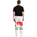 I love vegetarian cuisine  Men s Elastic Waist Pants View2