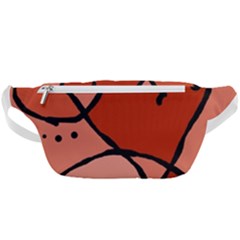 Mazipoodles In The Frame - Reds Waist Bag  by Mazipoodles