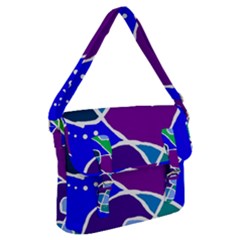 Mazipoodles In The Frame - Balanced Meal 2 Buckle Messenger Bag by Mazipoodles