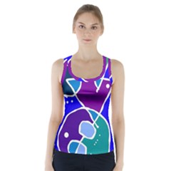 Mazipoodles In The Frame - Balanced Meal 2 Racer Back Sports Top