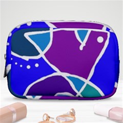 Mazipoodles In The Frame - Balanced Meal 2 Make Up Pouch (small) by Mazipoodles