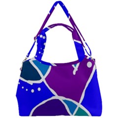 Mazipoodles In The Frame - Balanced Meal 2 Double Compartment Shoulder Bag by Mazipoodles