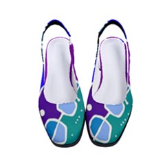 Mazipoodles In The Frame - Balanced Meal 2 Women s Classic Slingback Heels by Mazipoodles