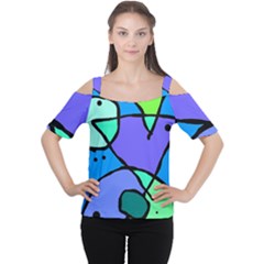 Mazipoodles In The Frame - Balanced Meal 5 Cutout Shoulder Tee