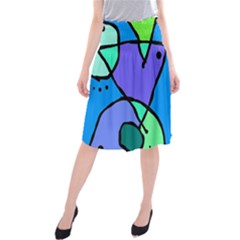 Mazipoodles In The Frame - Balanced Meal 5 Midi Beach Skirt