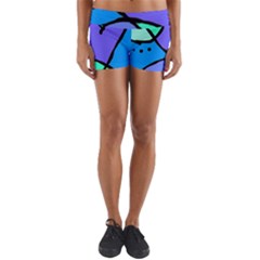 Mazipoodles In The Frame - Balanced Meal 5 Yoga Shorts