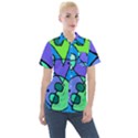 Mazipoodles In The Frame - Balanced Meal 5 Women s Short Sleeve Pocket Shirt View1