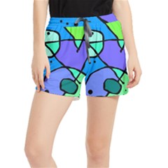 Mazipoodles In The Frame - Balanced Meal 5 Women s Runner Shorts