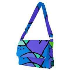 Mazipoodles In The Frame - Balanced Meal 5 Full Print Messenger Bag (m) by Mazipoodles