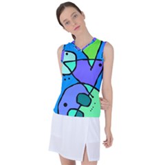 Mazipoodles In The Frame - Balanced Meal 5 Women s Sleeveless Sports Top