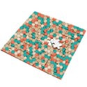 Multicolored Honeycomb Colorful Abstract Geometry Wooden Puzzle Square View2