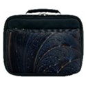 Abstract Dark Shine Structure Fractal Golden Lunch Bag View1