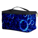 Blue Bubbles Abstract Cosmetic Storage Case View3