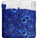 Blue Bubbles Abstract Duvet Cover Double Side (King Size) View2