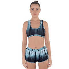 Tree Night Dark Forest Racerback Boyleg Bikini Set by Vaneshop