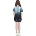 Tree Night Dark Forest Kids  Tee And Sports Shorts Set View2