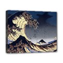 The Great Wave Off Kanagawa Japanese Waves Canvas 10  x 8  (Stretched) View1