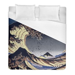 The Great Wave Off Kanagawa Japanese Waves Duvet Cover (full/ Double Size) by Vaneshop