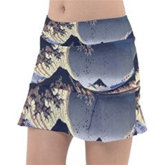 The Great Wave Off Kanagawa Japanese Waves Classic Tennis Skirt by Vaneshop