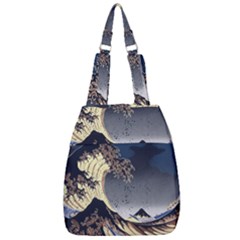 The Great Wave Off Kanagawa Japanese Waves Center Zip Backpack by Vaneshop