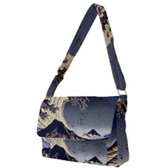 The Great Wave Off Kanagawa Japanese Waves Full Print Messenger Bag (s) by Vaneshop