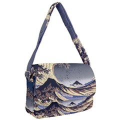 The Great Wave Off Kanagawa Japanese Waves Courier Bag by Vaneshop