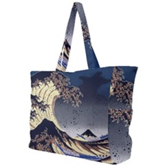 The Great Wave Off Kanagawa Japanese Waves Simple Shoulder Bag by Vaneshop