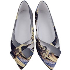 The Great Wave Off Kanagawa Japanese Waves Women s Bow Heels by Vaneshop