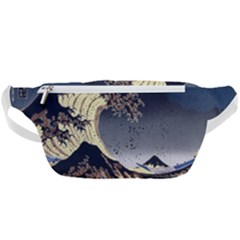 The Great Wave Off Kanagawa Japanese Waves Waist Bag  by Vaneshop