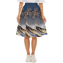 The Great Wave Off Kanagawa Japanese Waves Classic Short Skirt by Vaneshop