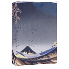 The Great Wave Off Kanagawa Japanese Waves Playing Cards Single Design (rectangle) With Custom Box by Vaneshop