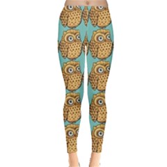 Owl Bird Pattern Leggings  by Vaneshop