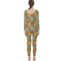 Owl Bird Pattern Long Sleeve Catsuit View2