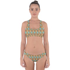 Owl Bird Pattern Cross Back Hipster Bikini Set by Vaneshop