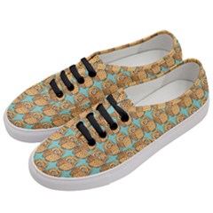 Owl Bird Pattern Women s Classic Low Top Sneakers by Vaneshop