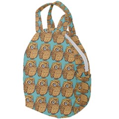 Owl Bird Pattern Travel Backpack by Vaneshop