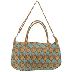 Owl Bird Pattern Removable Strap Handbag by Vaneshop