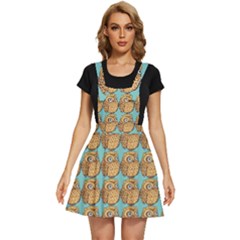 Owl Bird Pattern Apron Dress