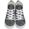 Seamless floral pattern Kids  Hi-Top Skate Sneakers View1