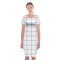 Mesh Classic Short Sleeve Midi Dress by zhou