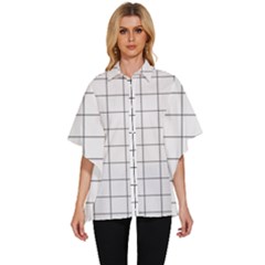 Mesh Women s Batwing Button Up Shirt