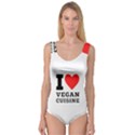 I love vegan cuisine Princess Tank Leotard  View1