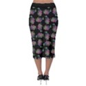 Midnight Noir Garden Chic Pattern Midi Pencil Skirt View2