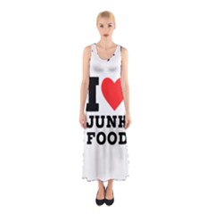 I Love Junk Food Sleeveless Maxi Dress by ilovewhateva