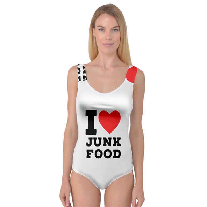 I love junk food Princess Tank Leotard 